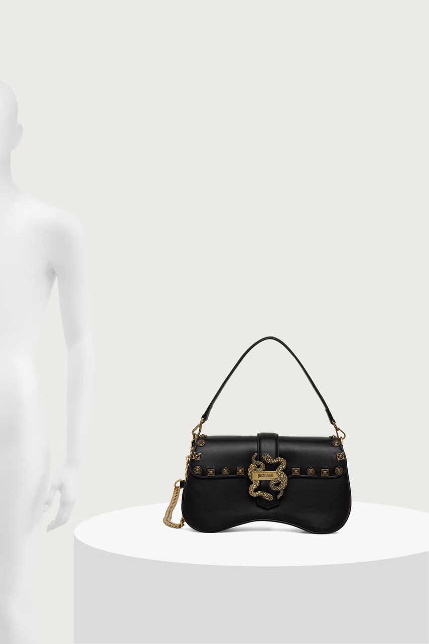 Just Cavalli Just Cavalli μικρή τσάντα γυναικεία από απομίμηση δέρματος - 6