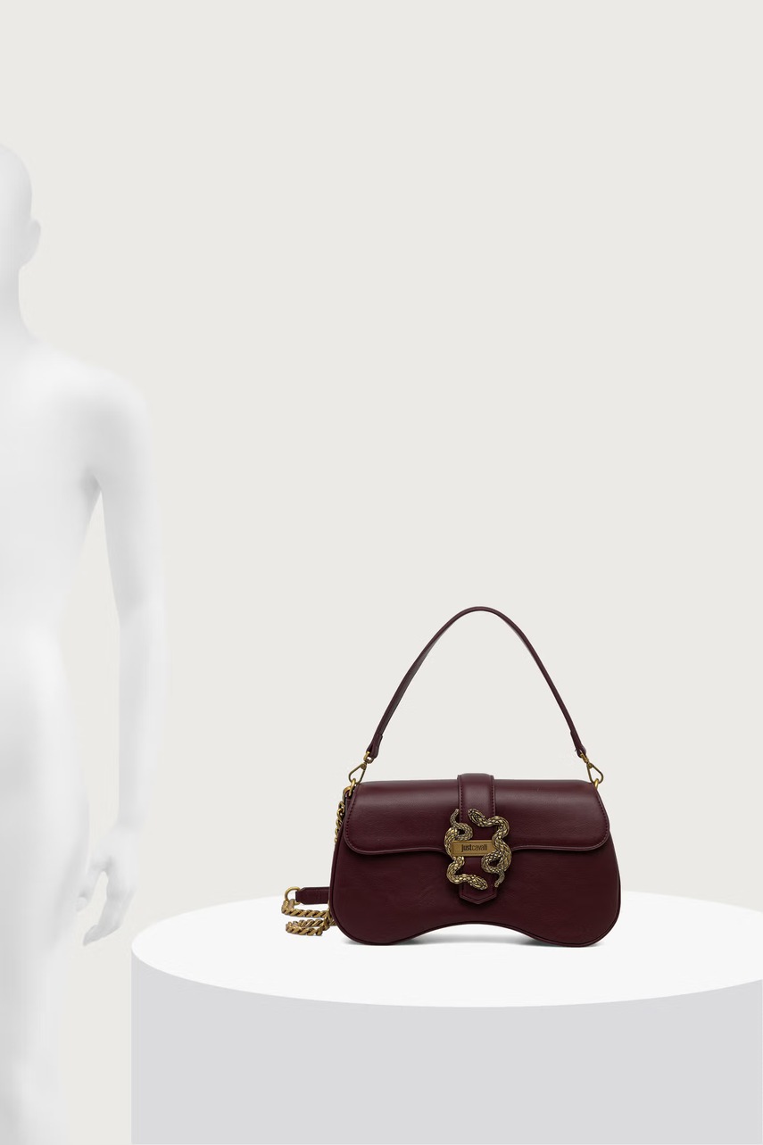 Just Cavalli Just Cavalli χιαστί γυναικεία από απομίμηση δέρματος - 6