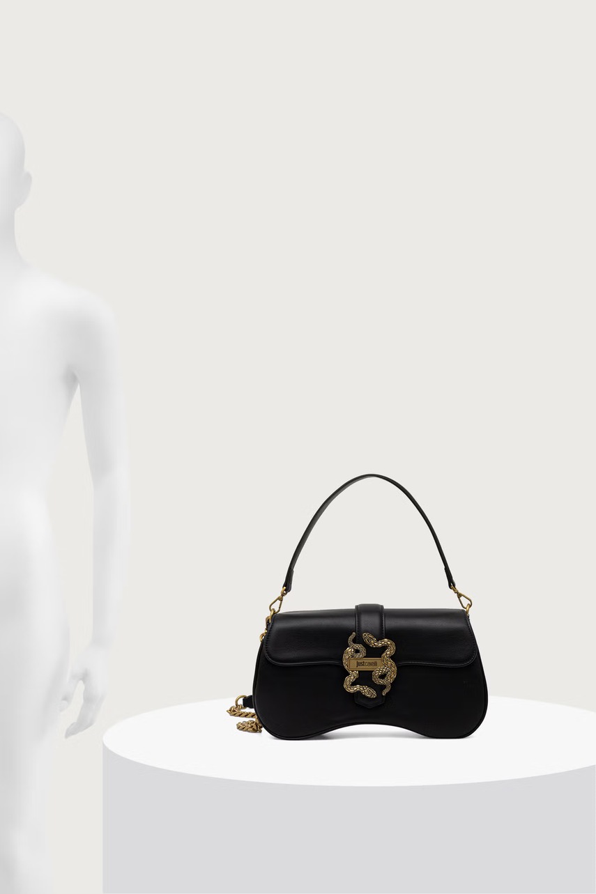 Just Cavalli Just Cavalli χιαστί γυναικεία από απομίμηση δέρματος - 6