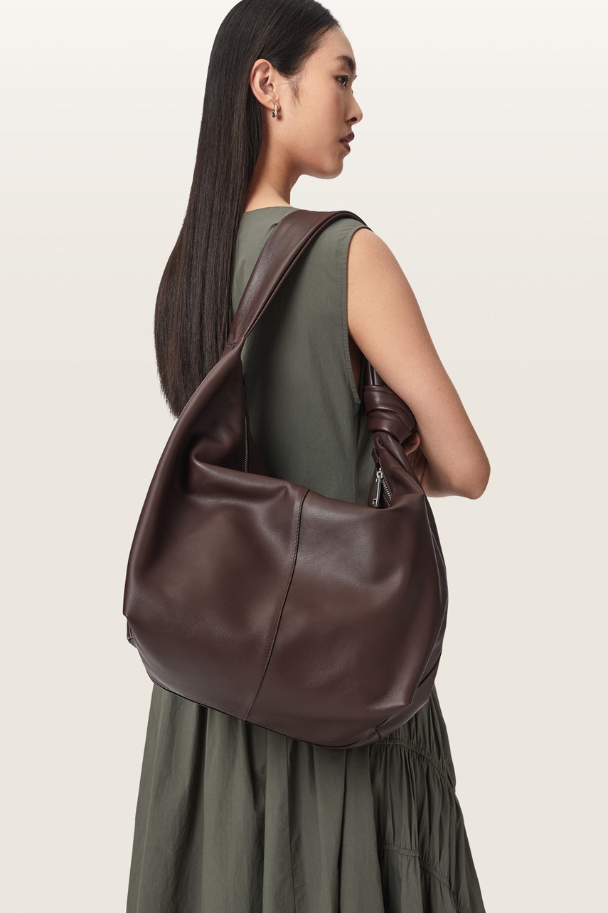 AllSaints AllSaints μικρή τσάντα γυναικεία δερμάτινη EFFIE - 7