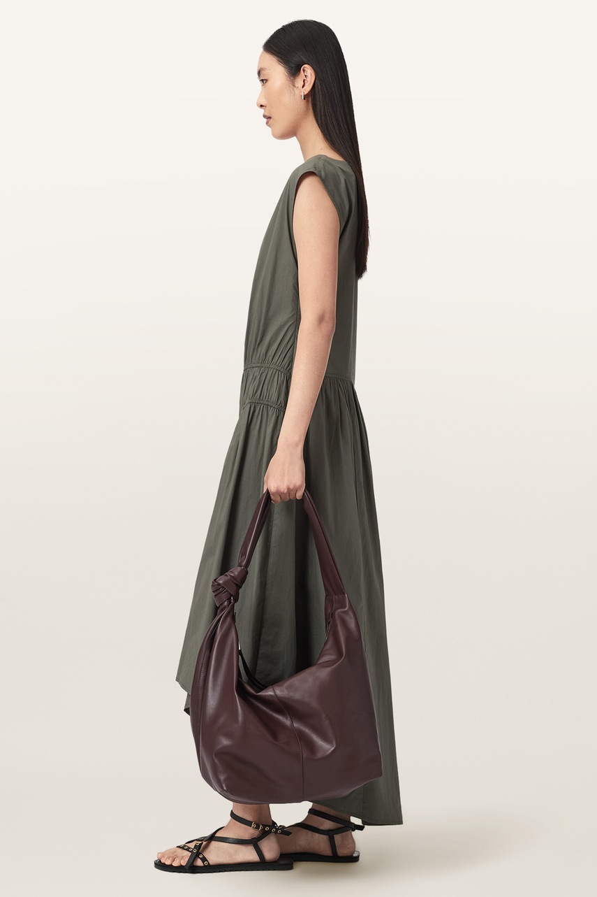 AllSaints AllSaints μικρή τσάντα γυναικεία δερμάτινη EFFIE - 9
