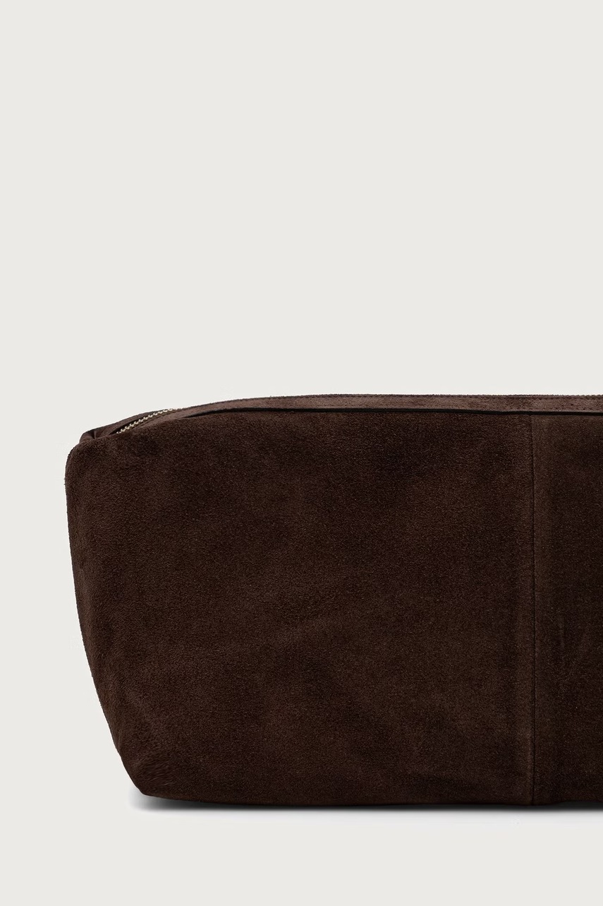 Marella Marella shopper γυναικεία από δέρμα σουέτ MLAECRU - 6