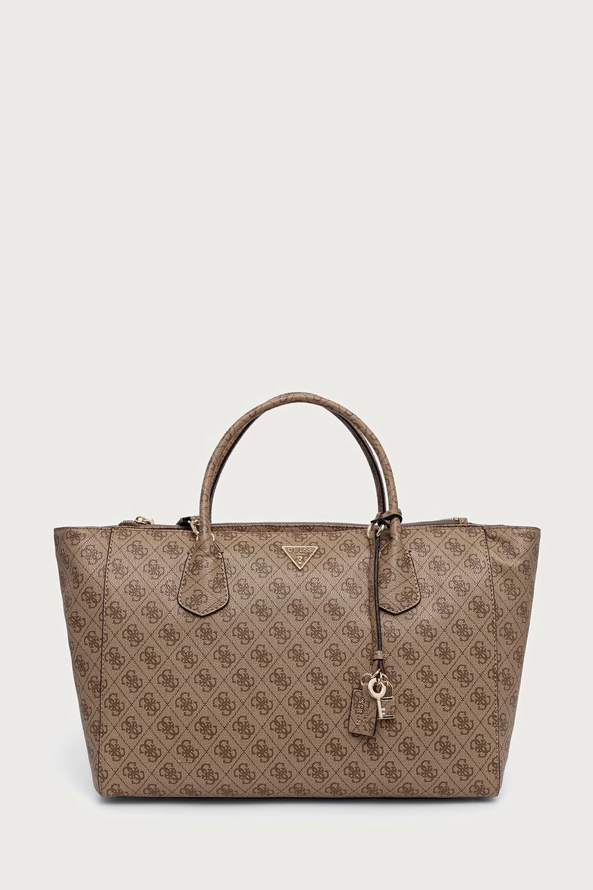 Guess  geantă shopper pentru femei cu imitație de piele MARISSA