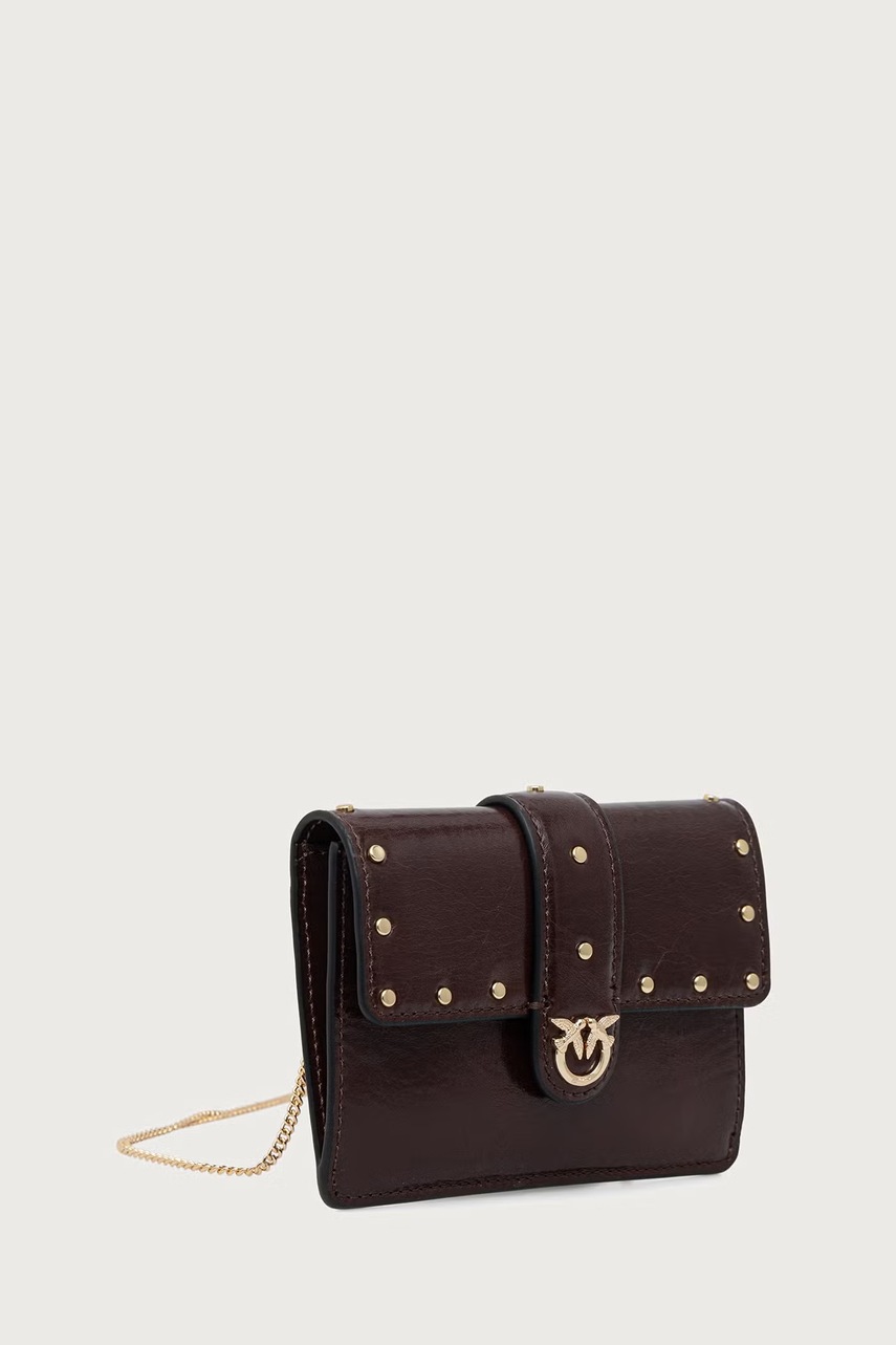 Pinko  калъф за карти дамски от кожа