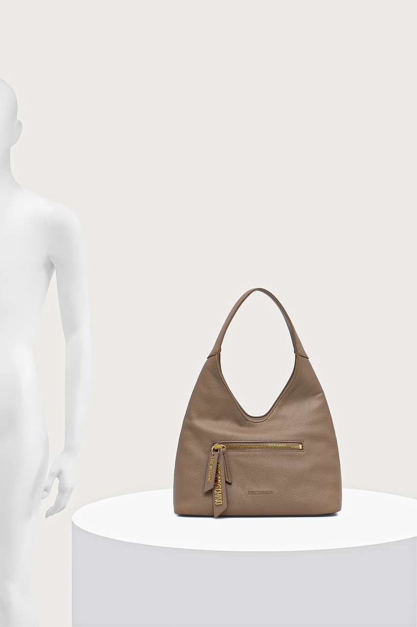 Love Moschino Love Moschino τσάντα hobo γυναικεία από απομίμηση δέρματος - 6
