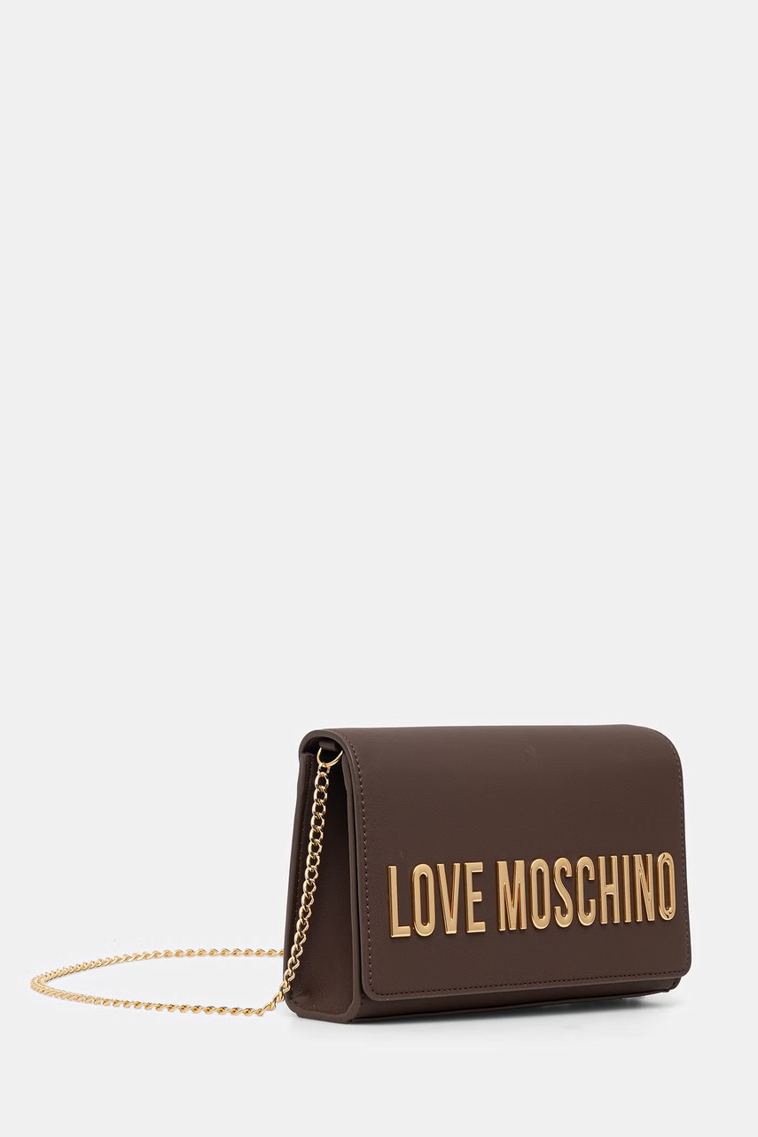 Love Moschino χιαστί γυναικεία από απομίμηση δέρματος