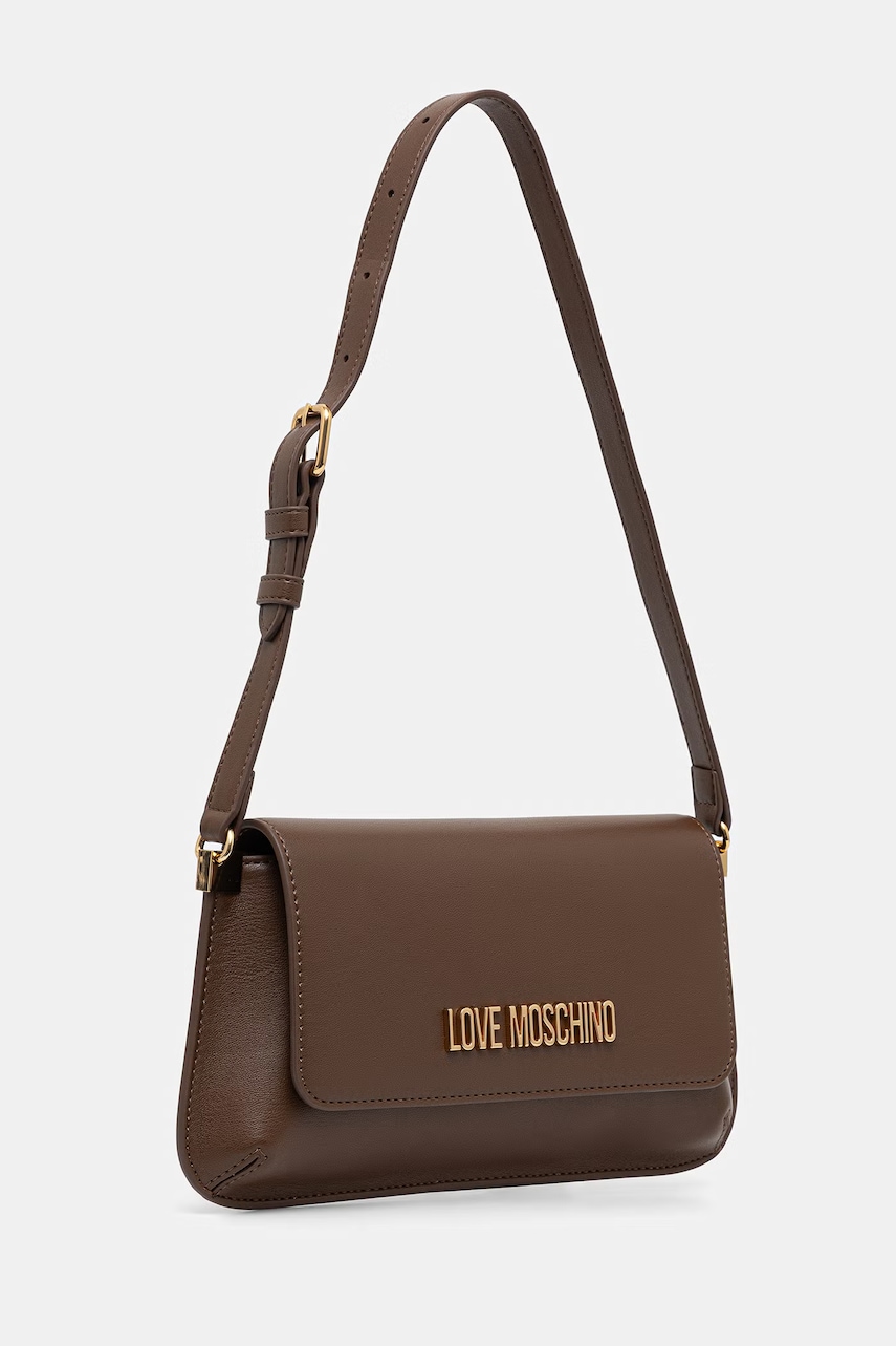 Love Moschino μικρή τσάντα γυναικεία από απομίμηση δέρματος