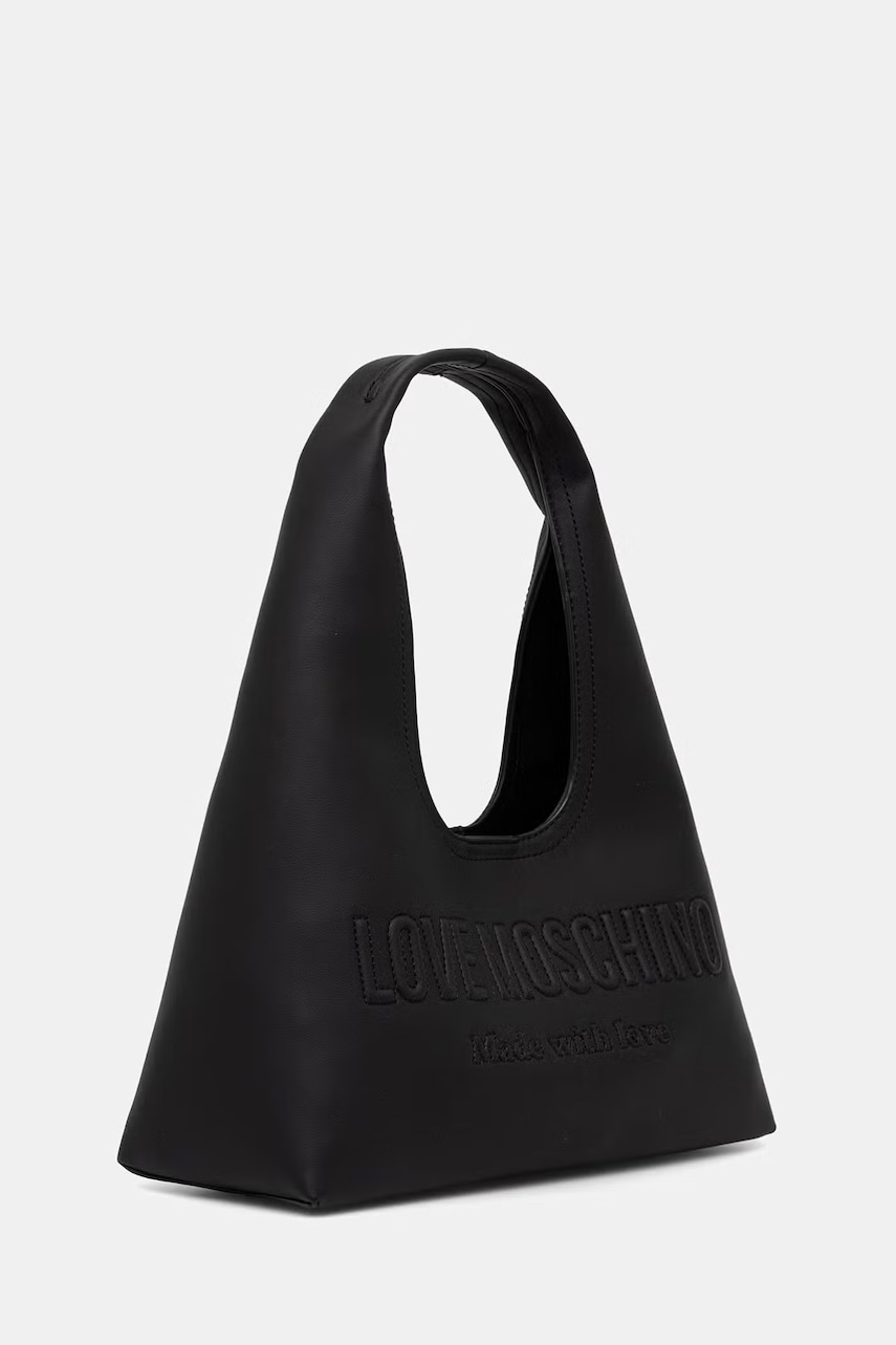 Love Moschino τσάντα hobo γυναικεία από απομίμηση δέρματος