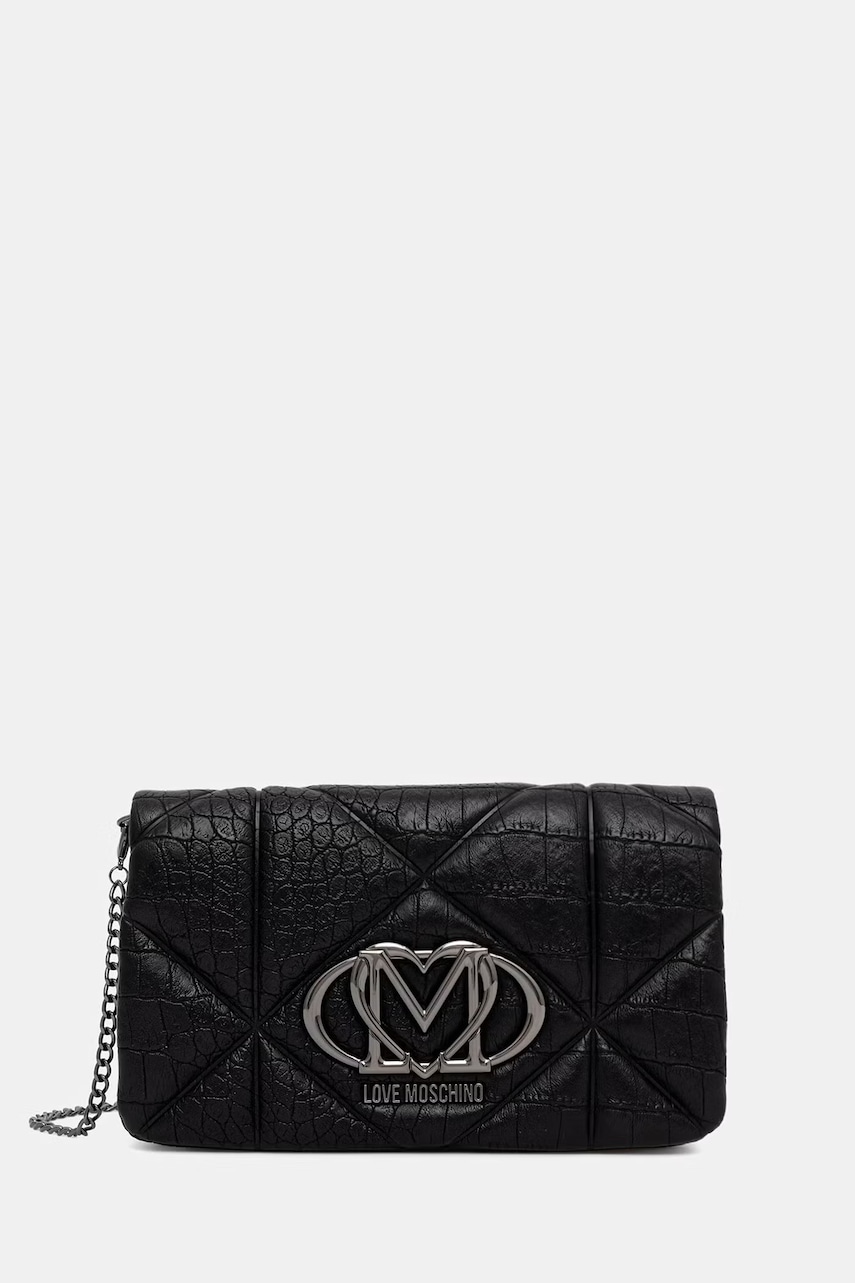 Love Moschino torebka crossbody damska z imitacji skóry