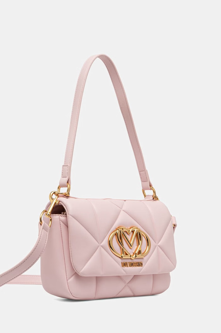 Love Moschino χιαστί γυναικεία από απομίμηση δέρματος