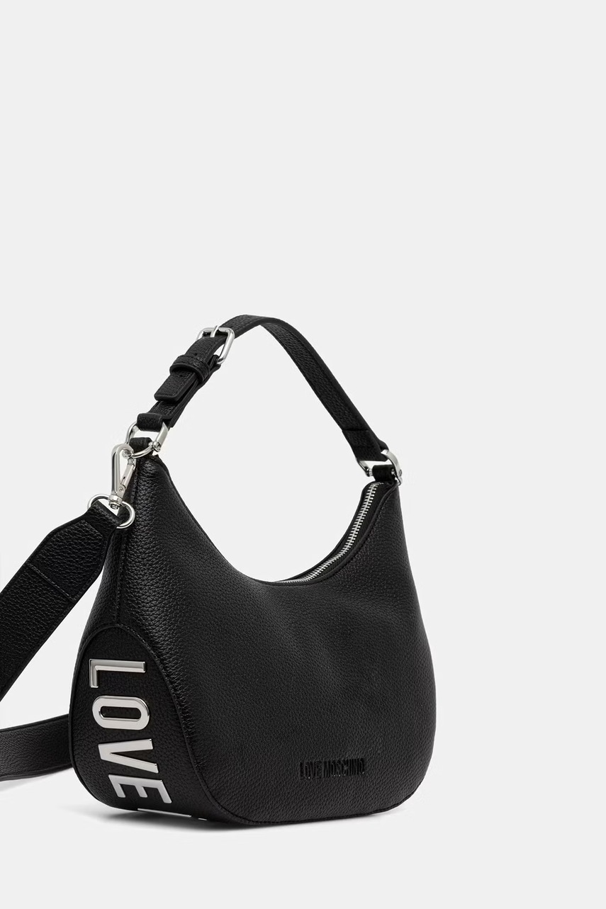 Love Moschino τσάντα hobo γυναικεία από απομίμηση δέρματος