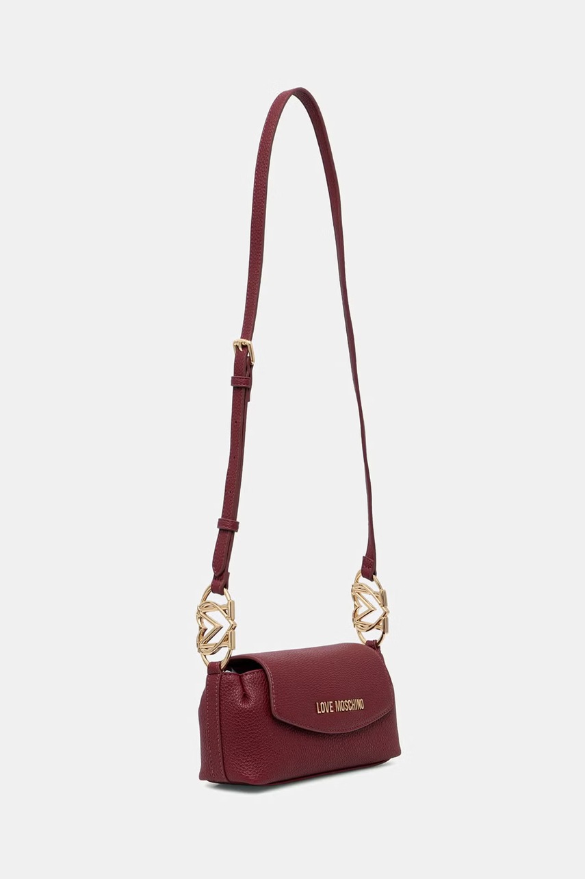 Love Moschino χιαστί γυναικεία από απομίμηση δέρματος