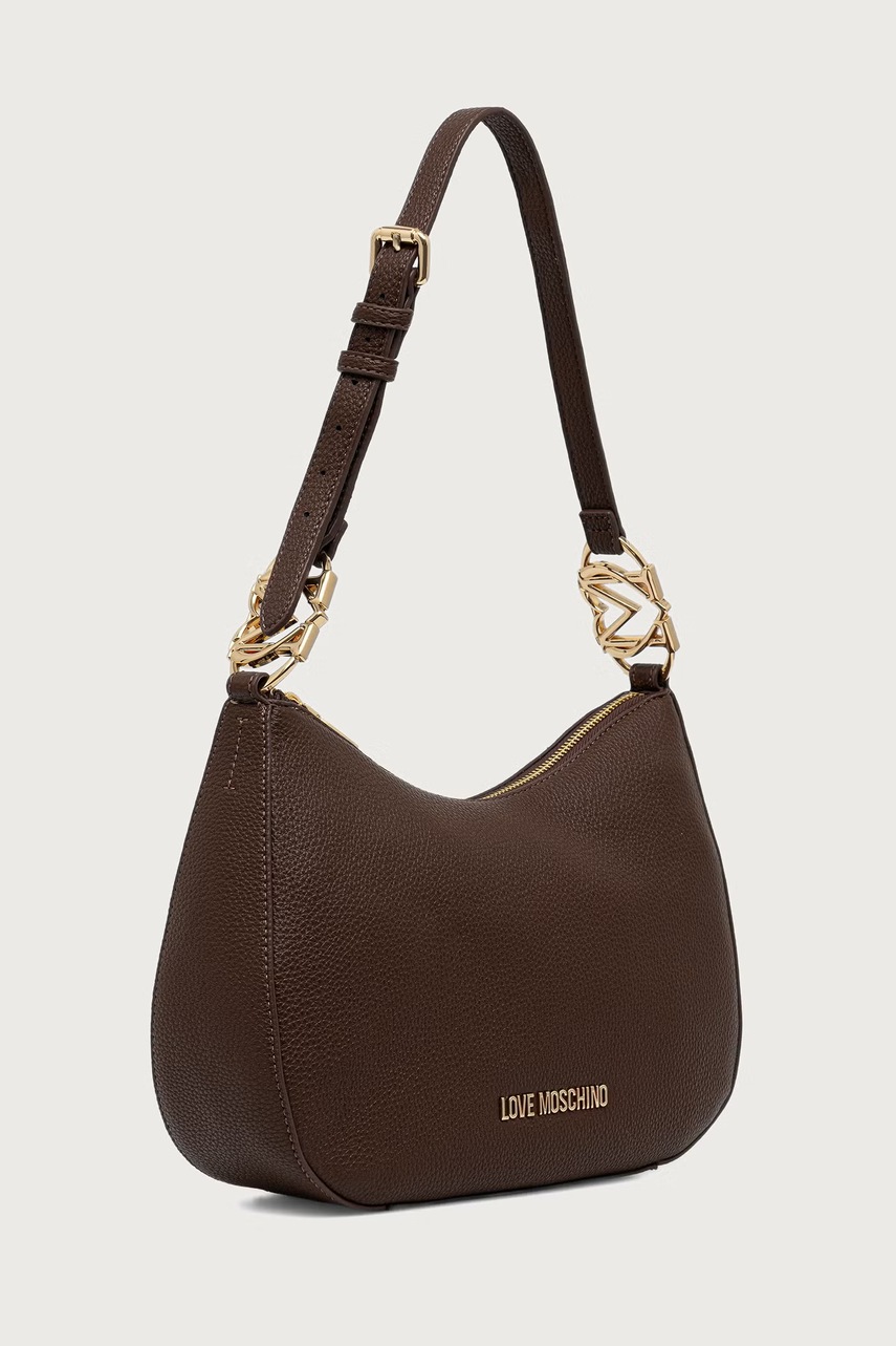 Love Moschino τσάντα hobo γυναικεία από απομίμηση δέρματος