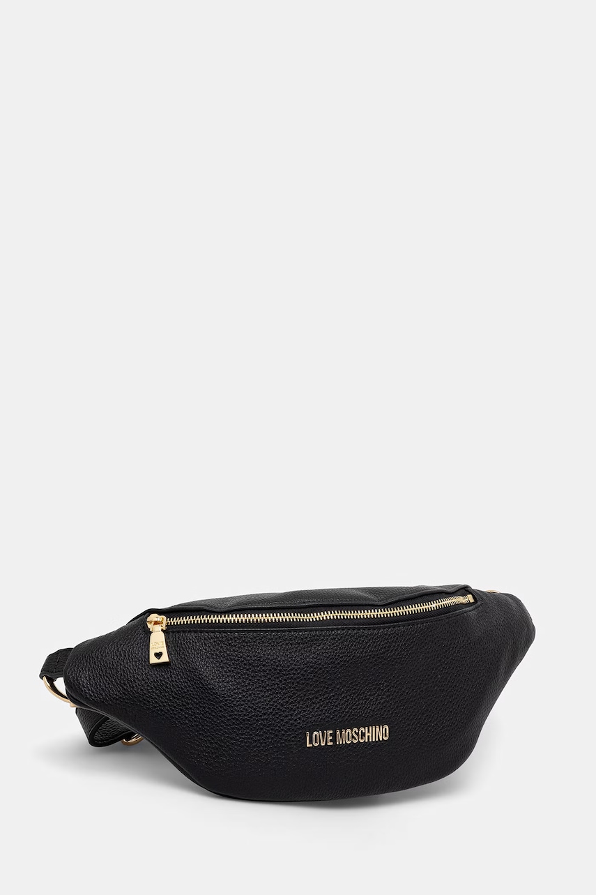 Love Moschino τσαντάκι μέσης γυναικείο από απομίμηση δέρματος