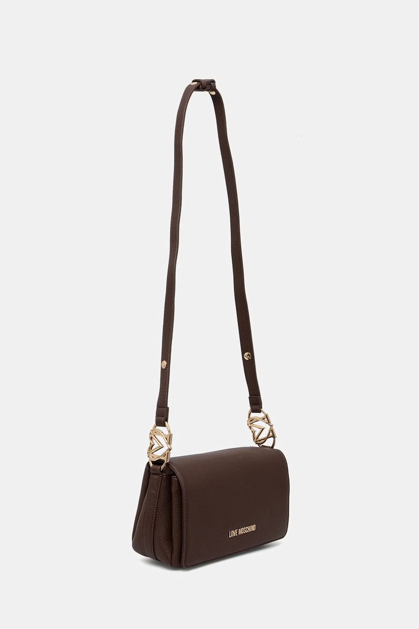 Love Moschino χιαστί γυναικεία από απομίμηση δέρματος