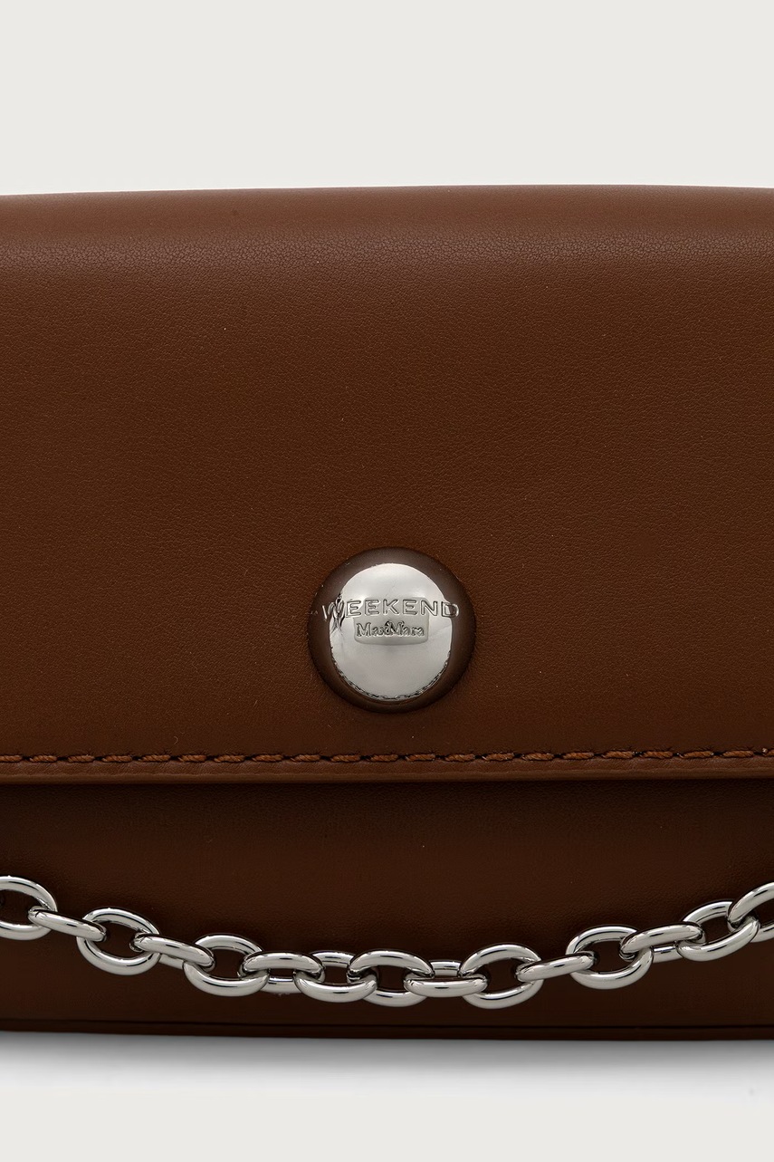 Weekend Max Mara Weekend Max Mara μικρή τσάντα γυναικεία δερμάτινη WKACALAO - 4
