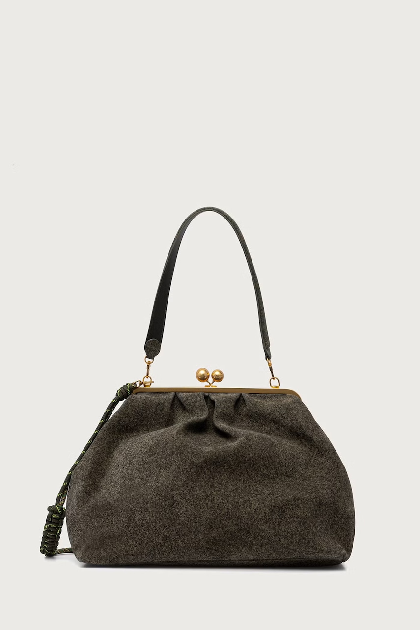 Weekend Max Mara χιαστί γυναικεία δέρμα σουέτ WKAUTILE