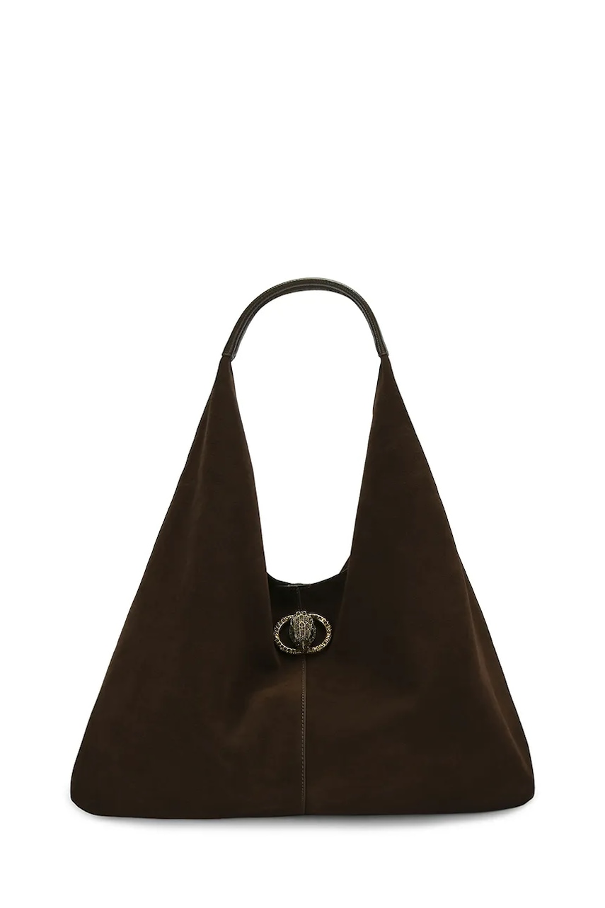 Kurt Geiger London geantă shopper pentru femei din piele întoarsă CHELSEA LG SLOUCH HOBO