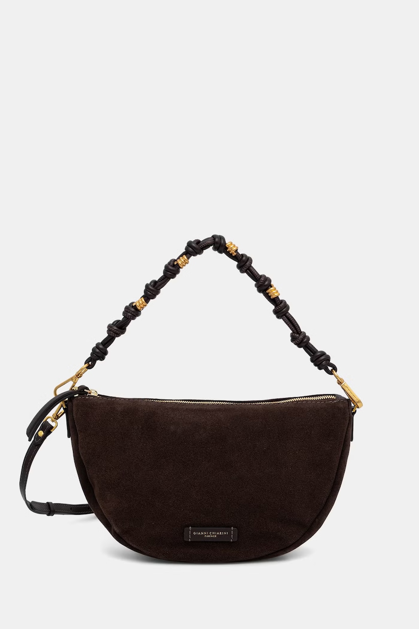 Gianni Chiarini torebka crossbody damska zamszowa CLEO