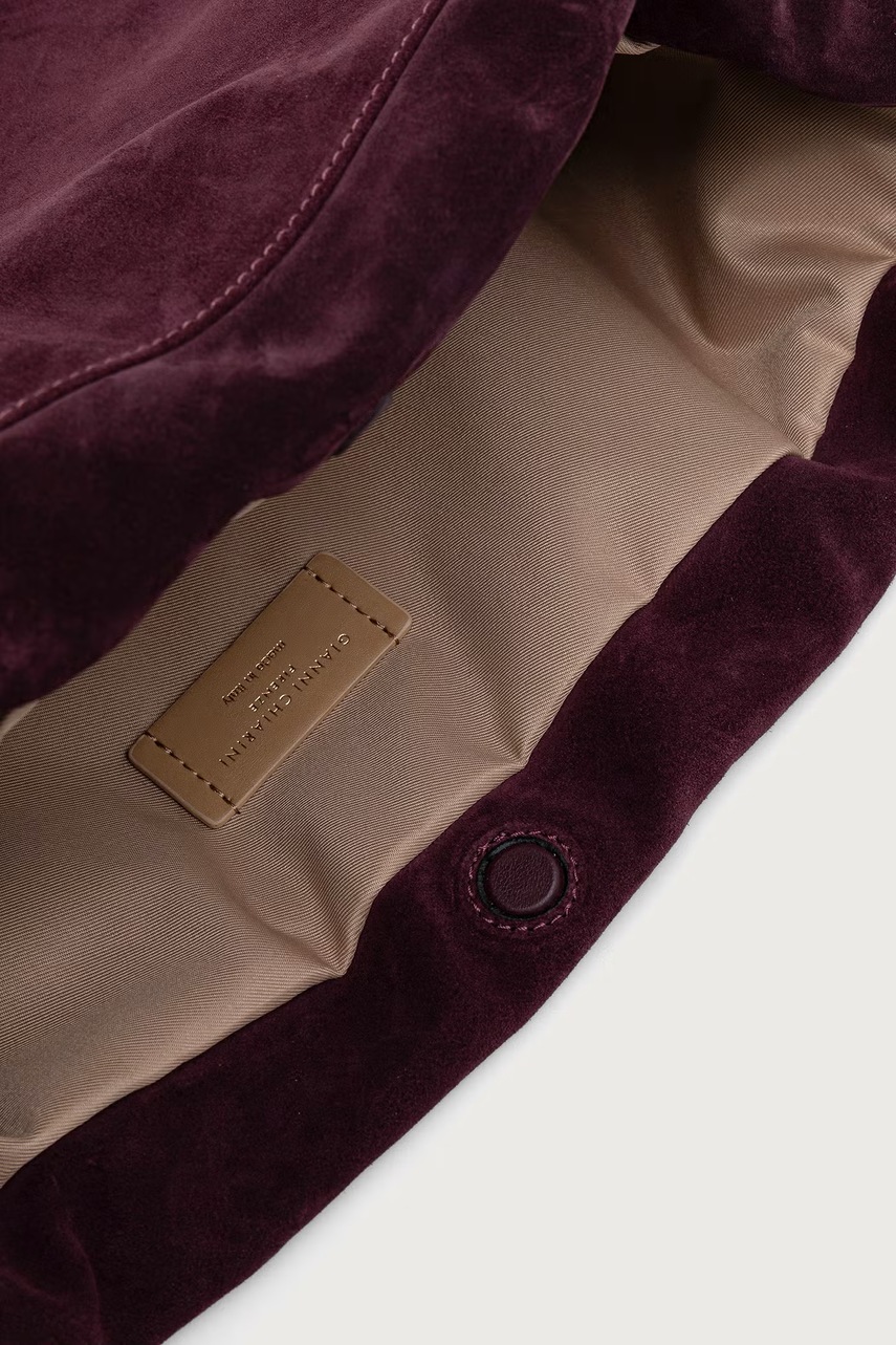Gianni Chiarini Gianni Chiarini shopper γυναικεία δερμάτινη σουέτ MORGANA - 5