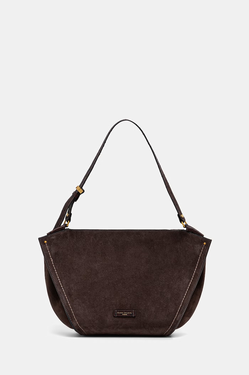 Gianni Chiarini torebka tote damska zamszowa BLOOM