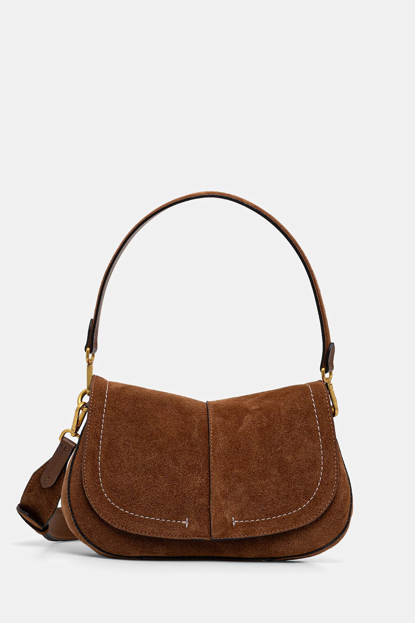 Gianni Chiarini torebka crossbody damska zamszowa HELENA ROUND
