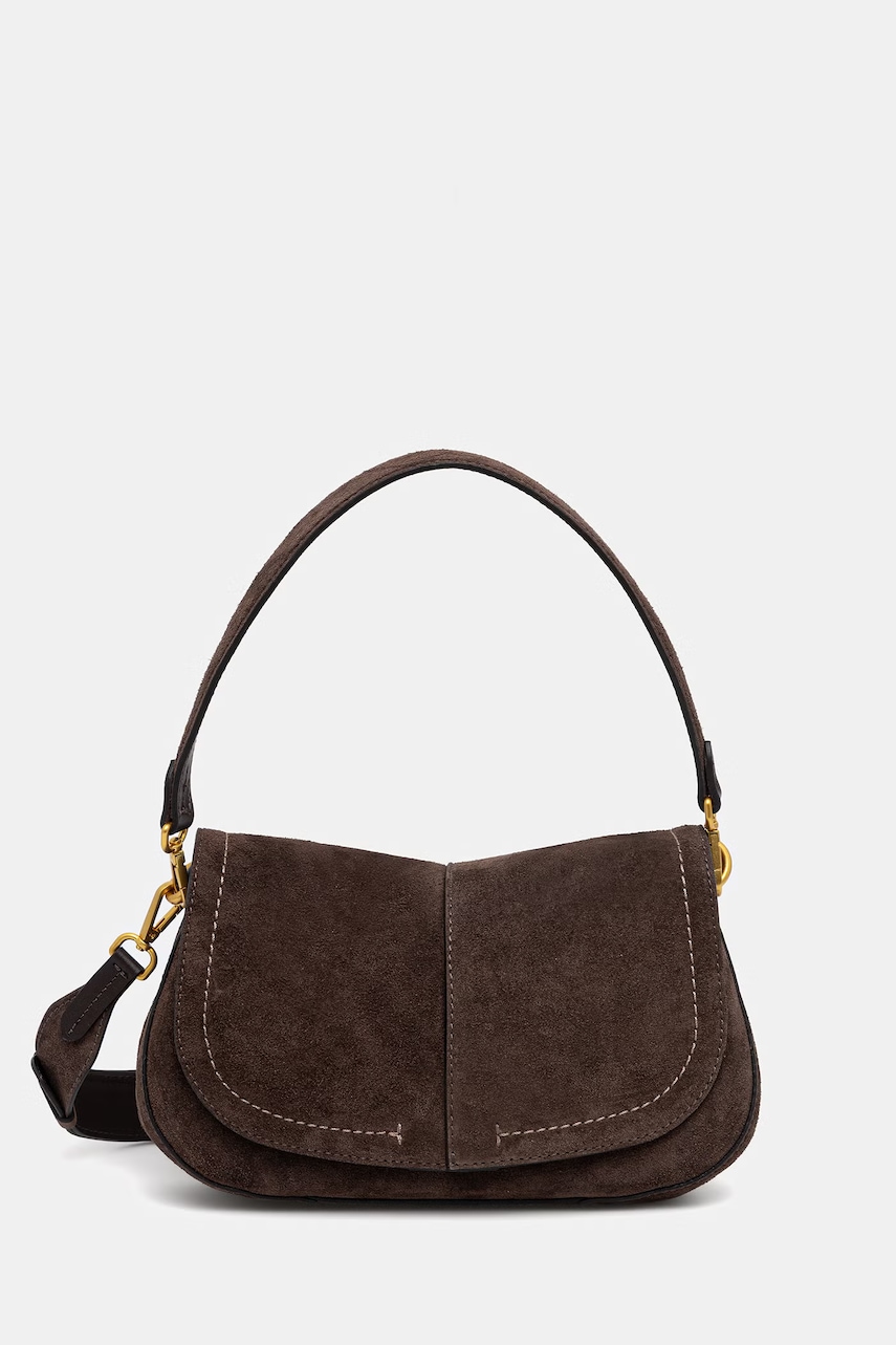 Gianni Chiarini torebka crossbody damska zamszowa HELENA ROUND