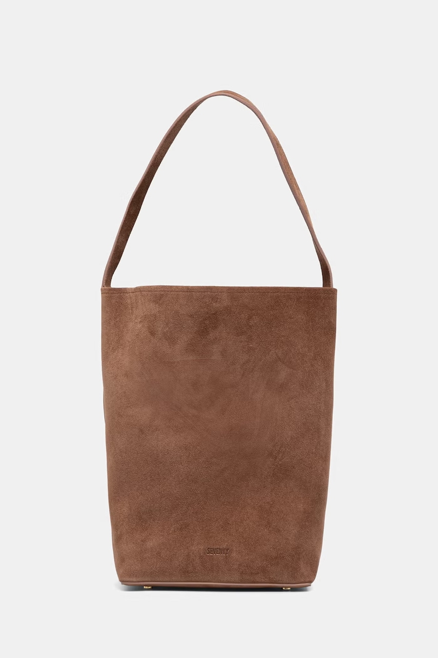 Seventy Venezia torebka shopper damska zamszowa
