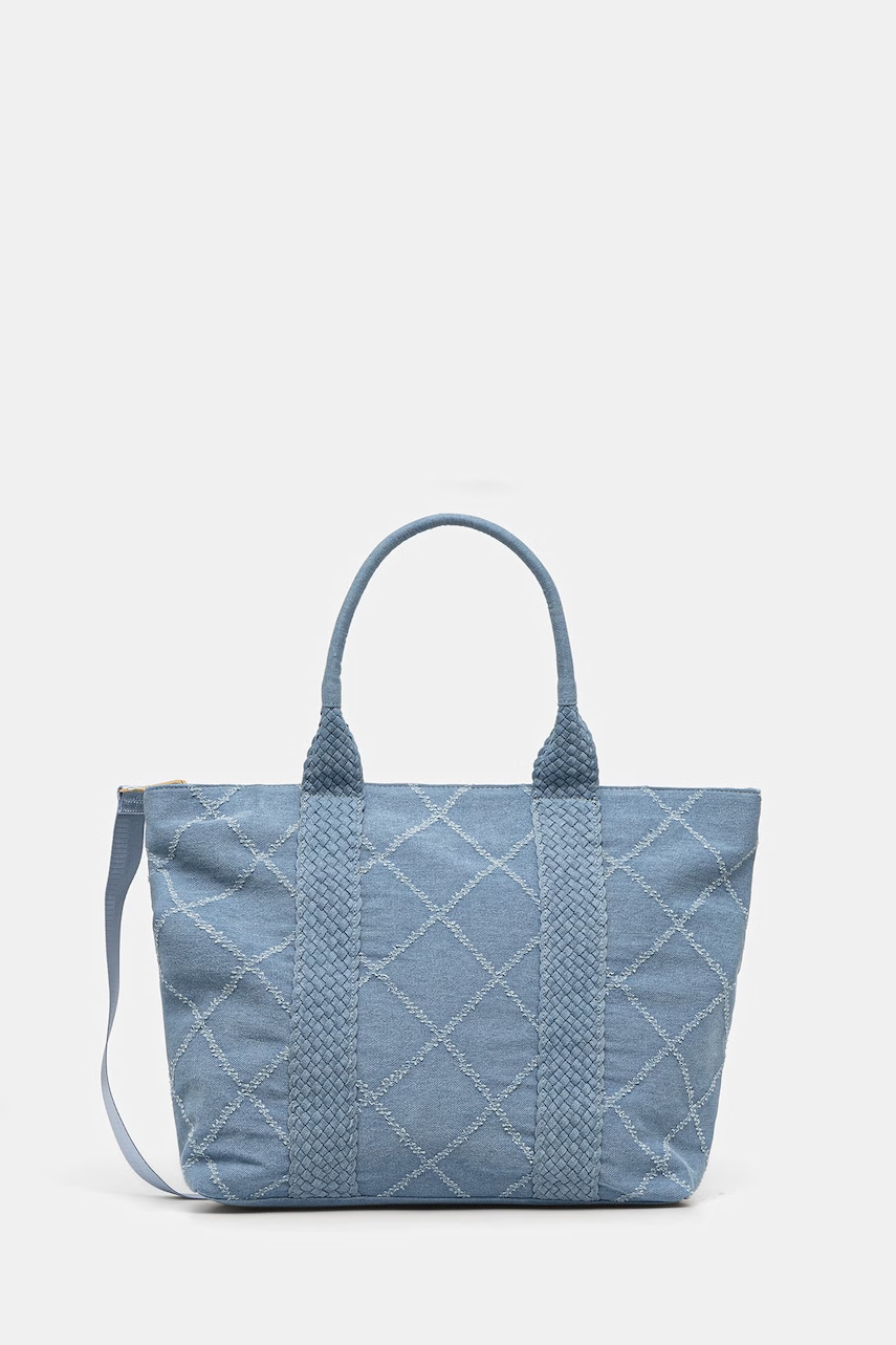 Morgan torebka tote damska jeansowa