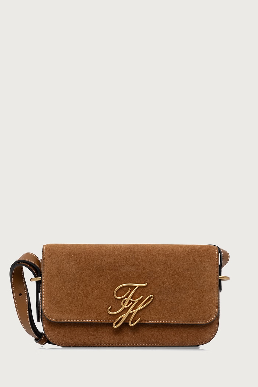 Tommy Hilfiger  crossbody kabelka dámska semišová