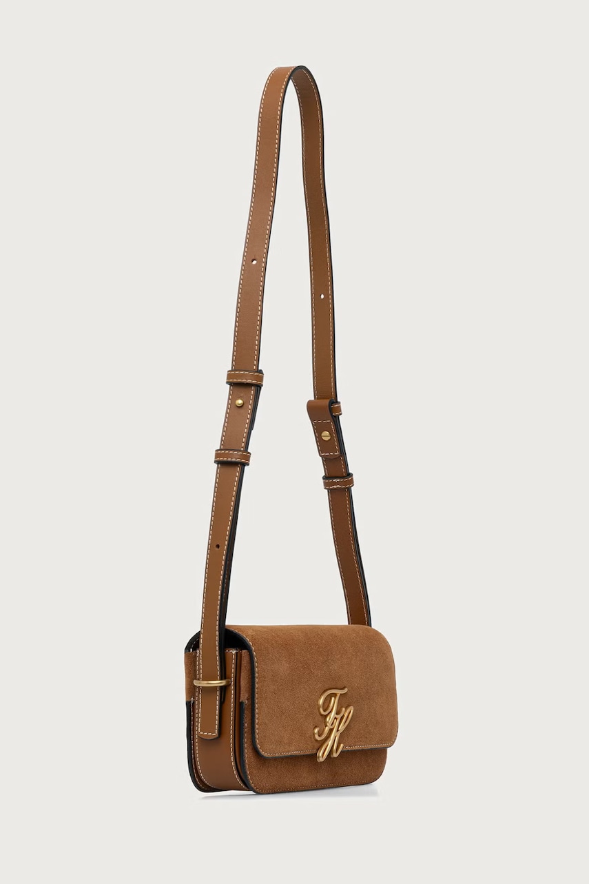 Tommy Hilfiger χιαστί γυναικεία δέρμα σουέτ