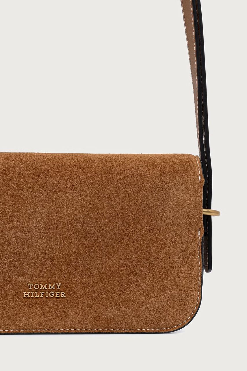 Tommy Hilfiger Tommy Hilfiger χιαστί γυναικεία δέρμα σουέτ - 3