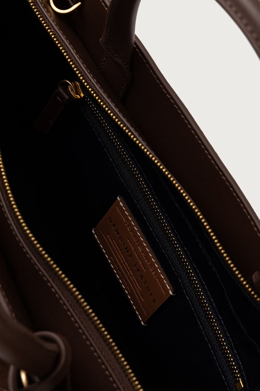 Tommy Hilfiger Tommy Hilfiger tote γυναικεία δέρμα σουέτ - 5