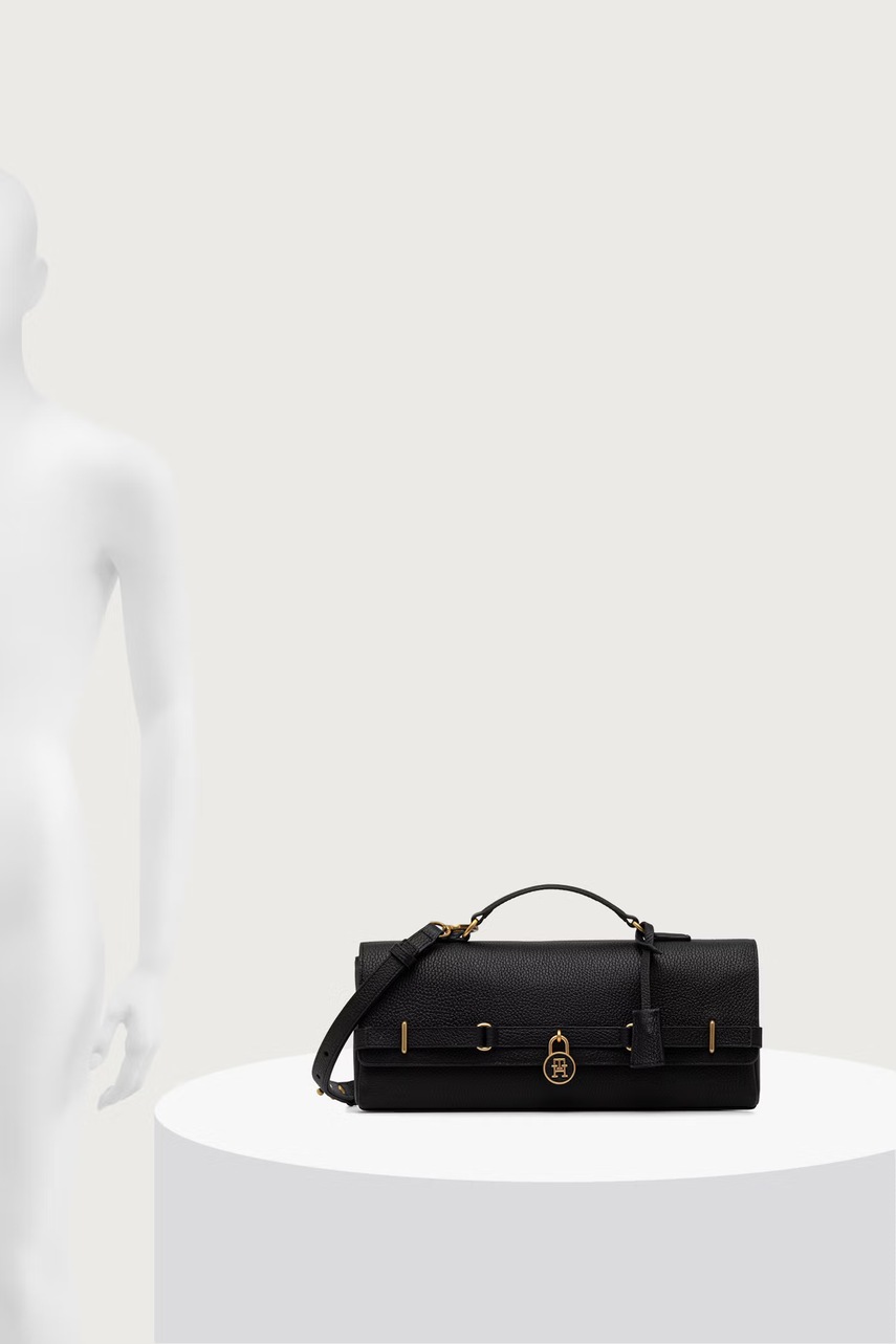 Tommy Hilfiger Tommy Hilfiger μικρή τσάντα γυναικεία δερμάτινη - 6
