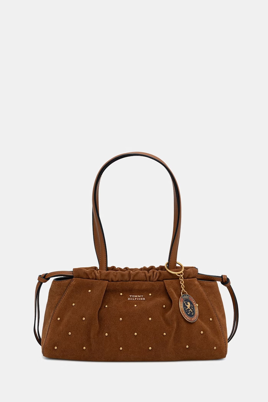 Tommy Hilfiger torebka damska zamszowa