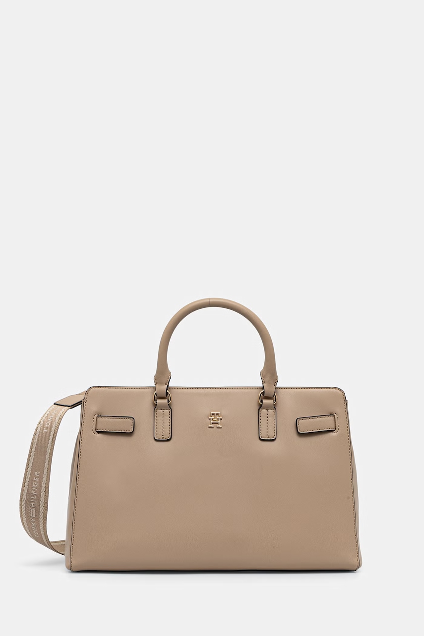 Tommy Hilfiger torebka shopper damska z imitacji skóry