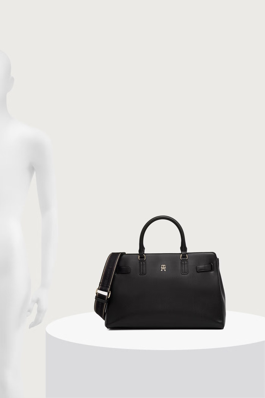 Tommy Hilfiger Tommy Hilfiger shopper γυναικεία από απομίμηση δέρματος - 6