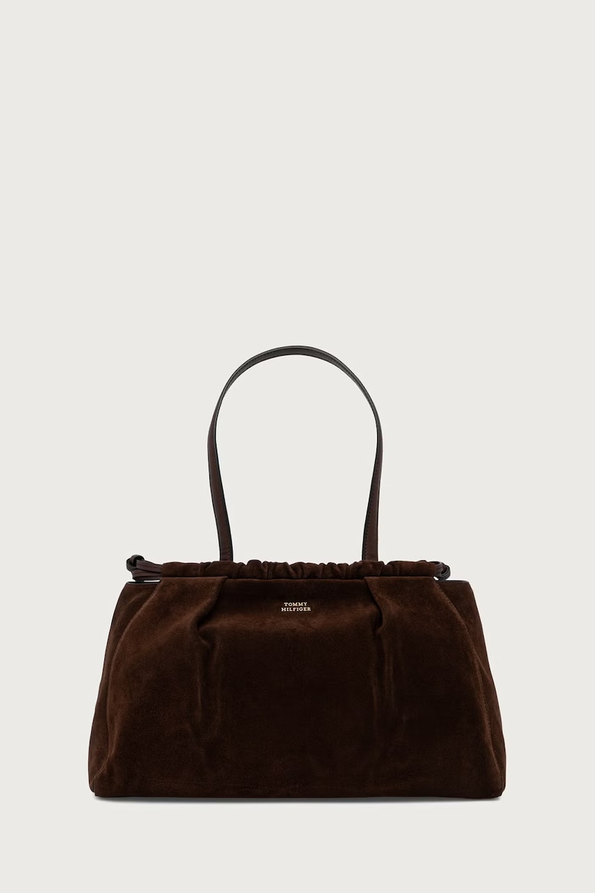 Tommy Hilfiger  kabelka hobo dámska semišová