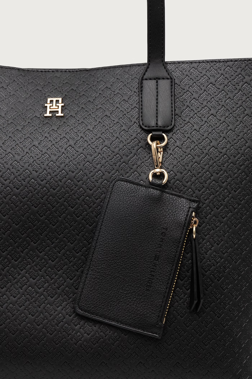 Tommy Hilfiger Tommy Hilfiger shopper γυναικεία από απομίμηση δέρματος - 4