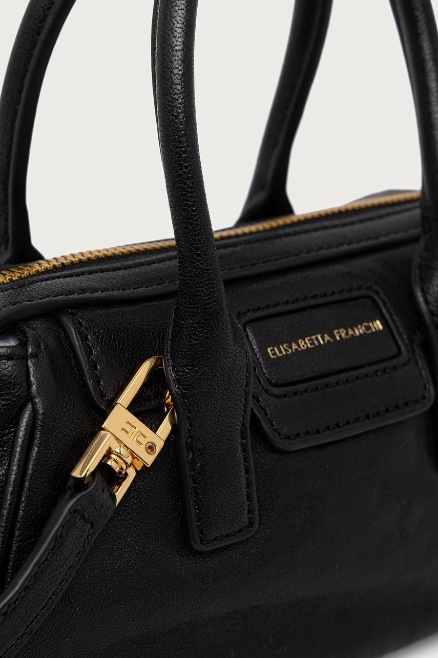 Elisabetta Franchi Elisabetta Franchi βαλιτσάκι γυναικείο δερμάτινο - 4