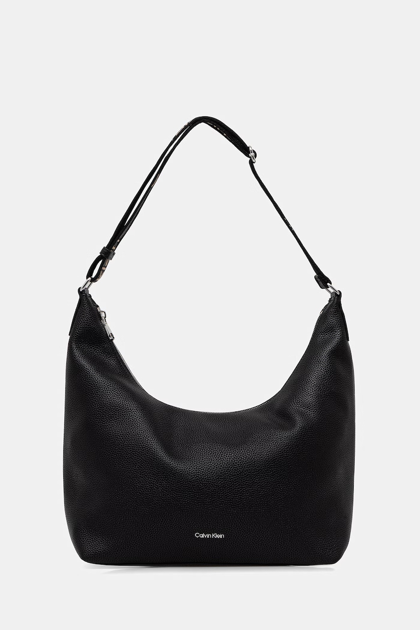 Calvin Klein hobo bag pentru femei cu imitație de piele
