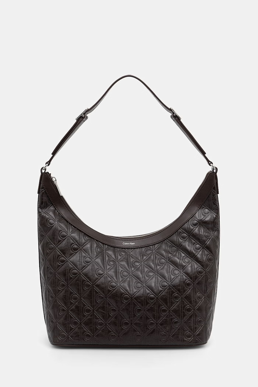 Calvin Klein torebka hobo damska z imitacji skóry