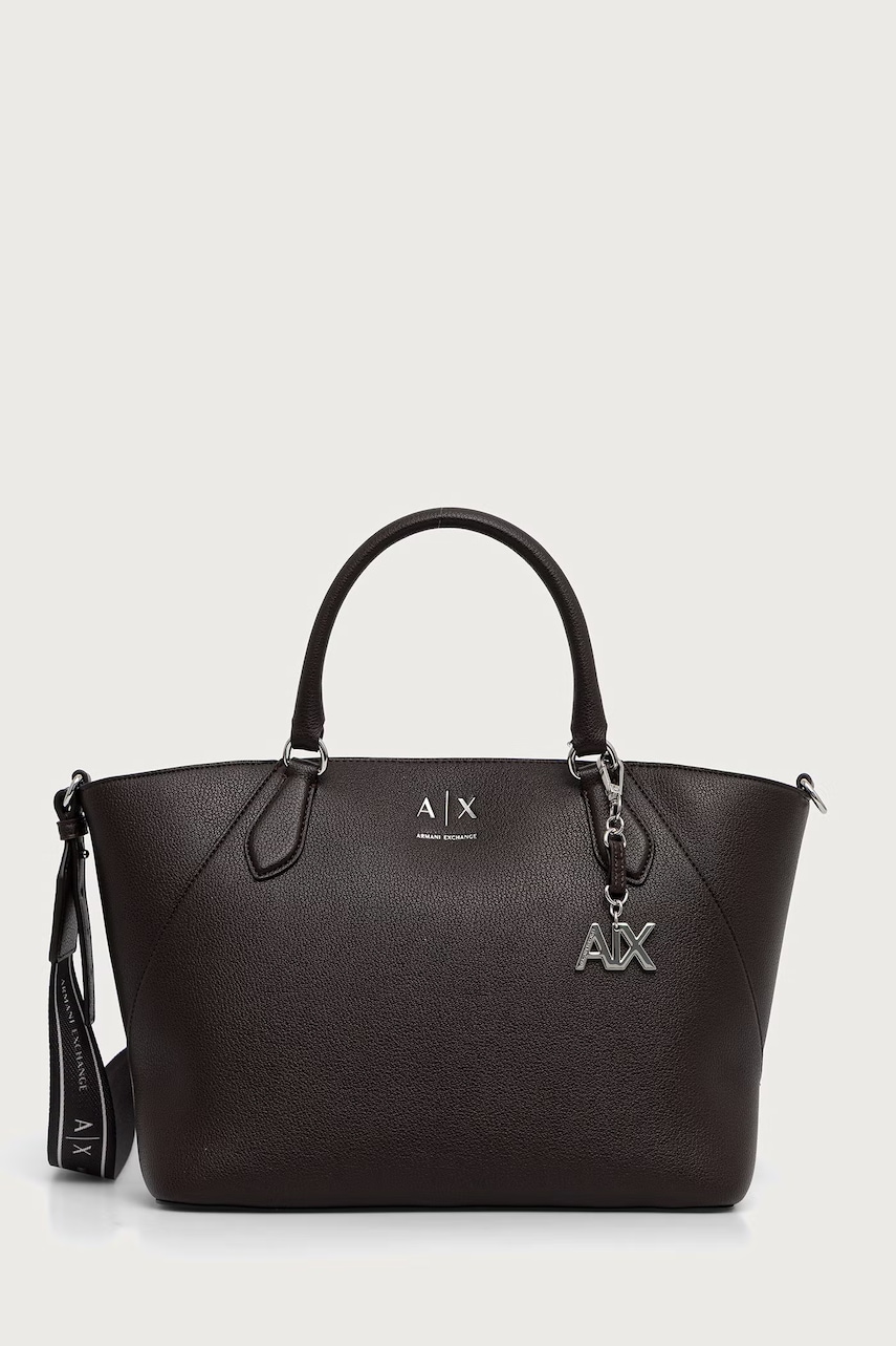 Armani Exchange crossbody torba za žene od imitacije kože