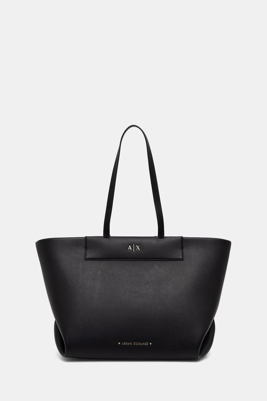 Armani Exchange geantă shopper pentru femei cu imitație de piele