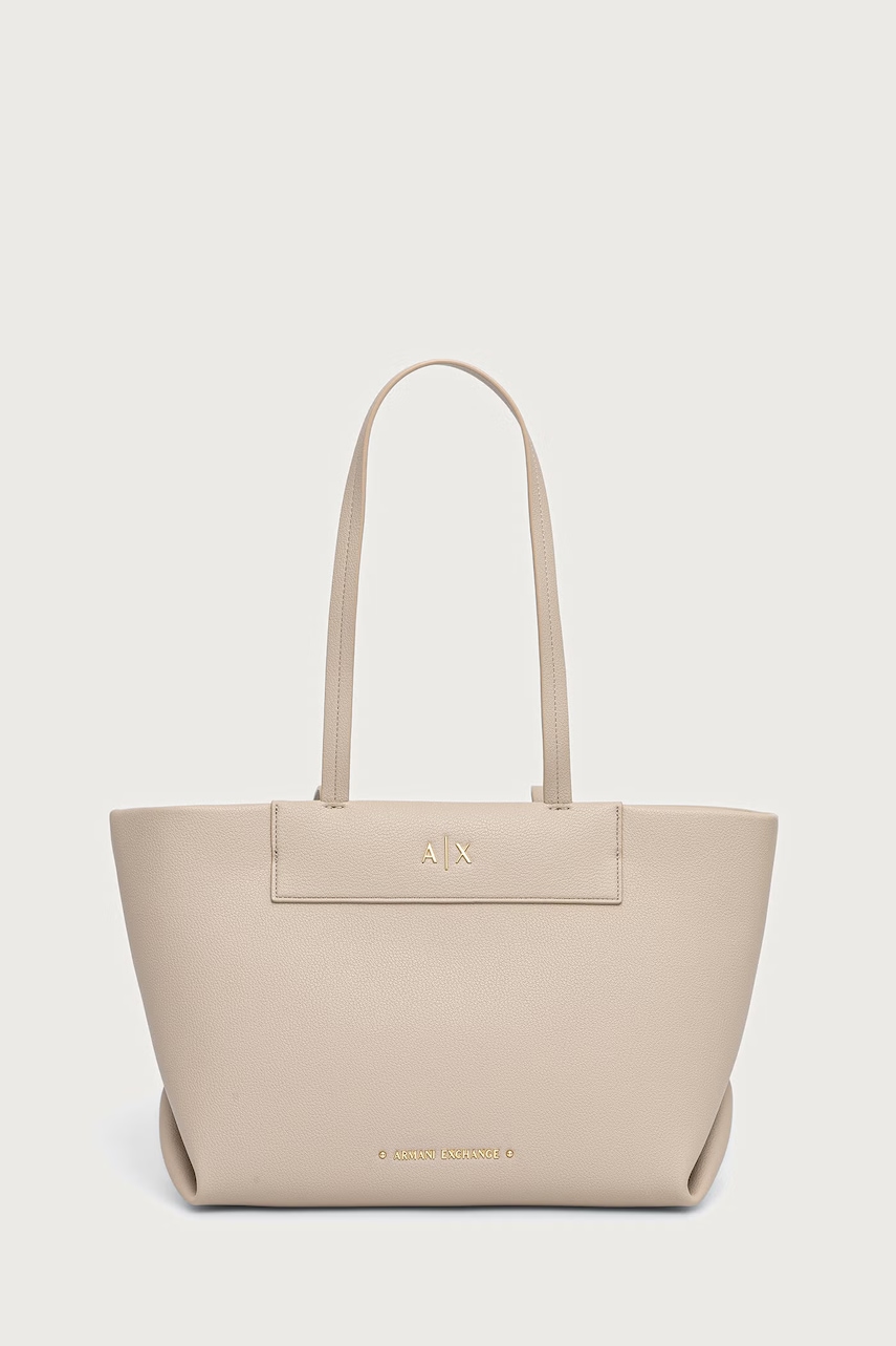Armani Exchange tote bag pentru femei cu imitație de piele