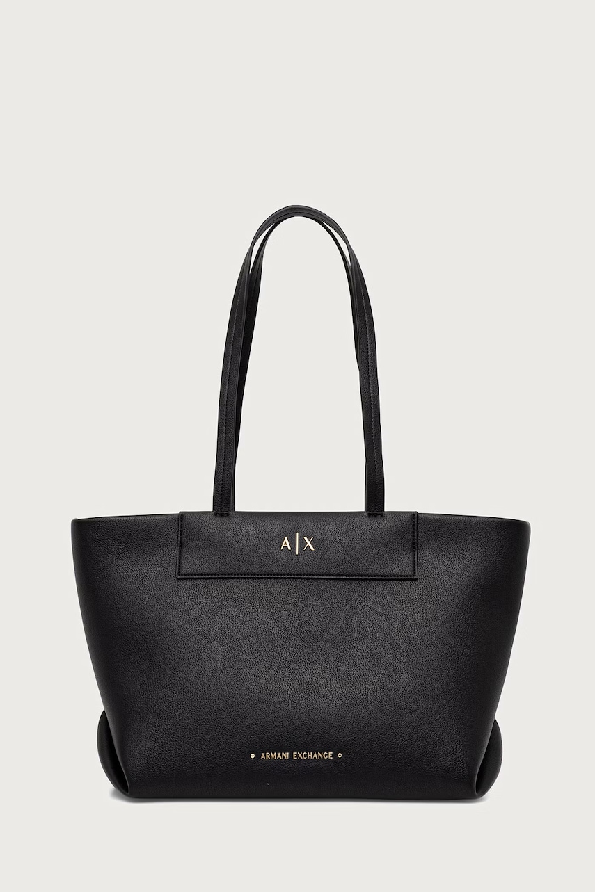 Armani Exchange torebka tote damska z imitacji skóry