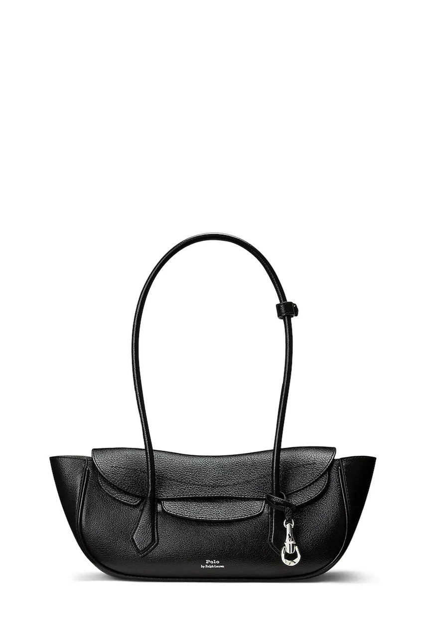 Polo Ralph Lauren tote bag pentru femei din piele