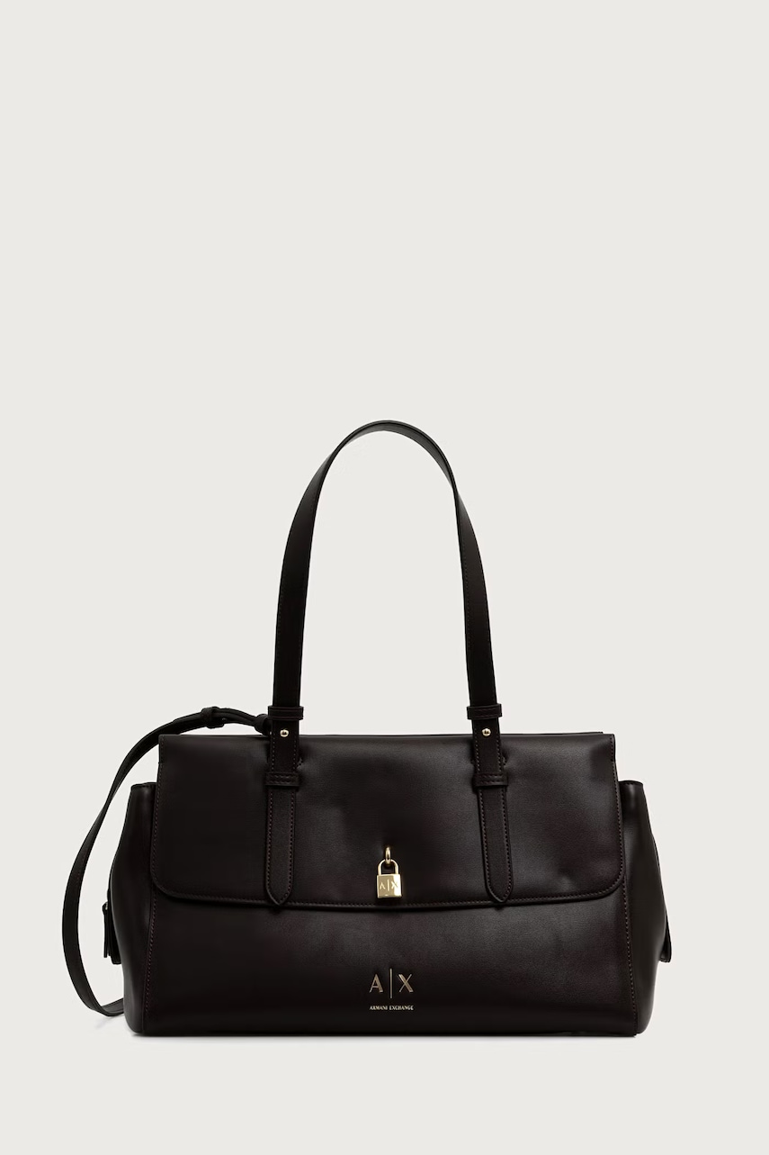 Armani Exchange  geantă shopper pentru femei cu imitație de piele