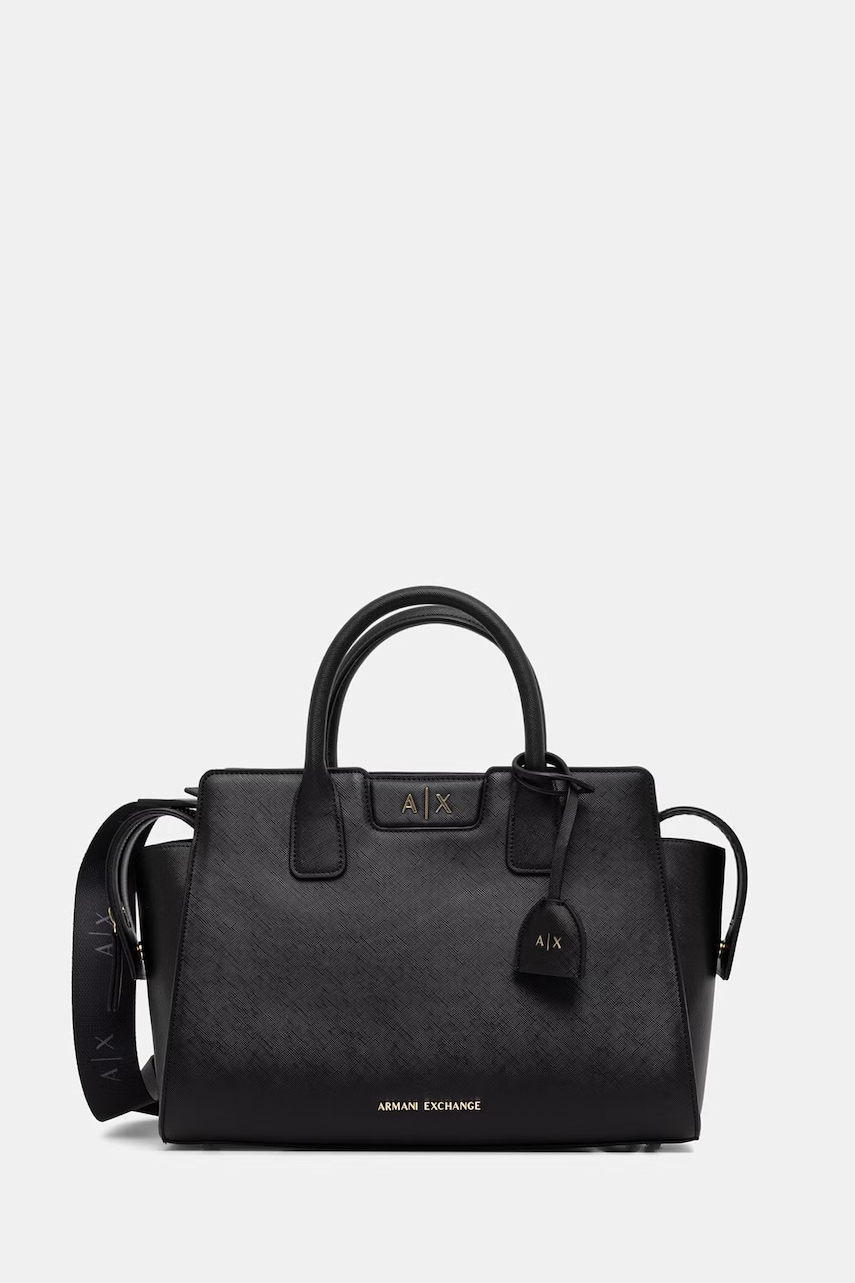 Armani Exchange geantă pentru femei cu imitație de piele