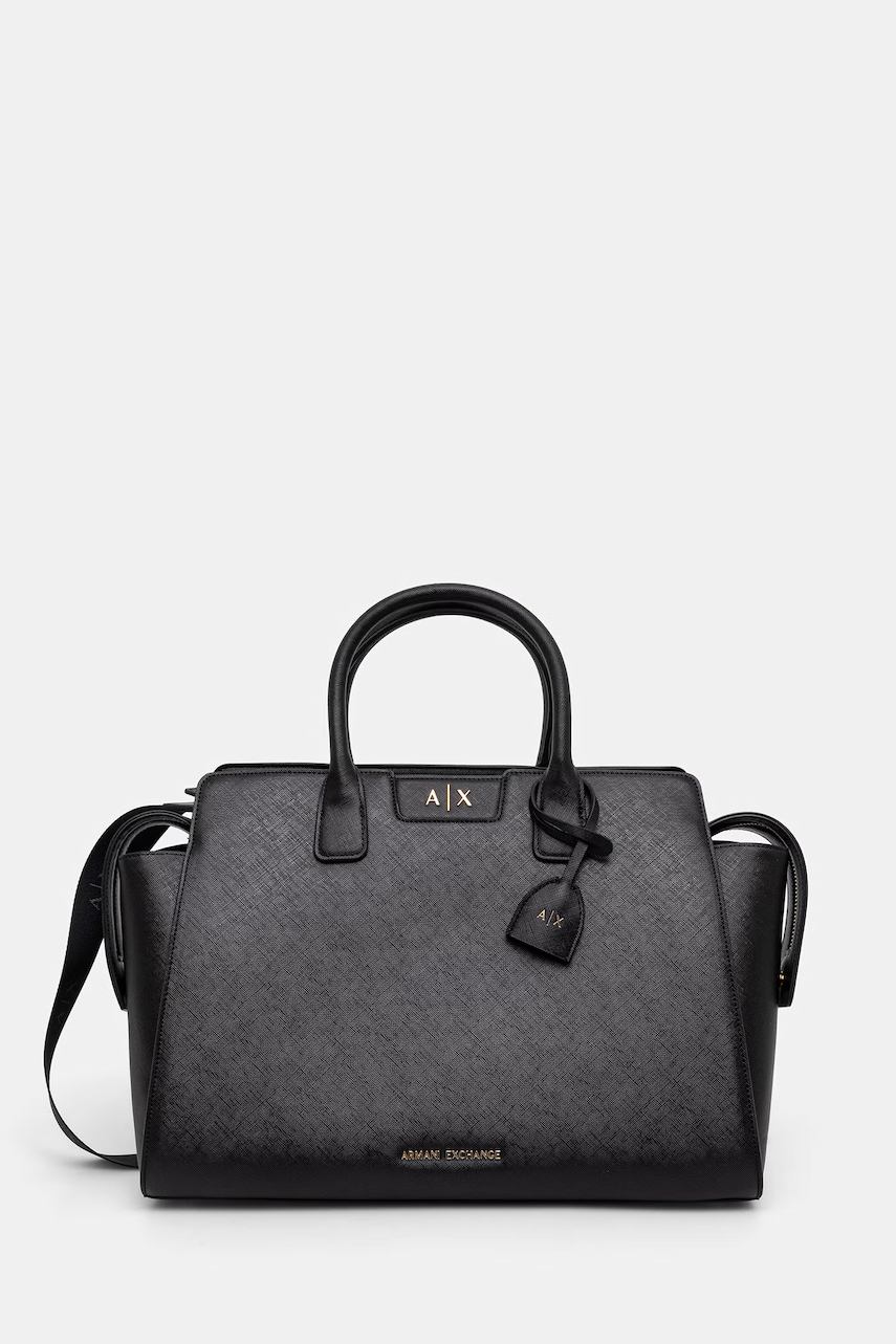 Armani Exchange geantă shopper pentru femei cu imitație de piele